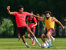 Jarell Quansah up against Mo Salah, but will now he is up against League One attackers? (Image: Liverpool FC via Getty Images) 