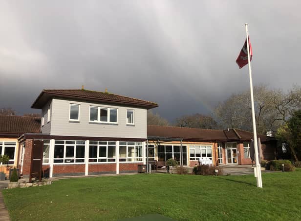 <p>The clubhouse at Knowle Golf Club</p>