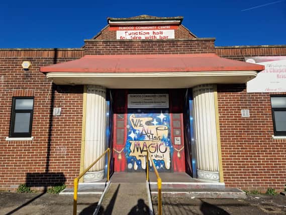 Filwood Community Centre could be transformed into a live events venue with the area’s Levelling Up funding.