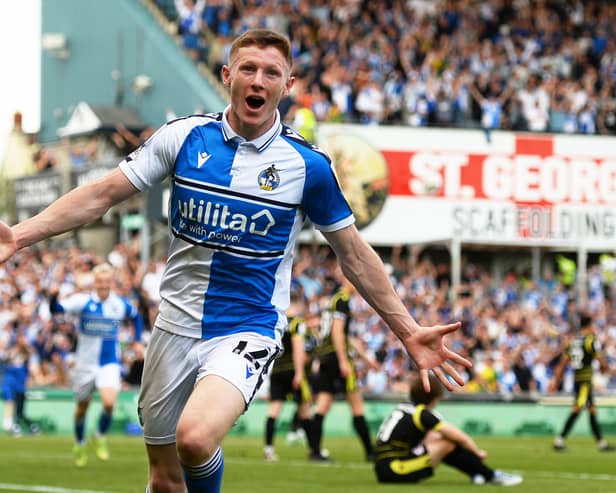 Elliot Anderson was a promotion winner with Bristol Rovers. (Image: Harry Trump/Getty Images) 