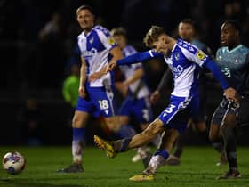 Luke McCormick joined Bristol Rovers in the summer but so far it’s not worked out. (Image: Dan Mullan/Getty Images) 