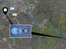TSB say the journey from Keynsham High Street to East Street in Bedminster is 18 minutes in a car