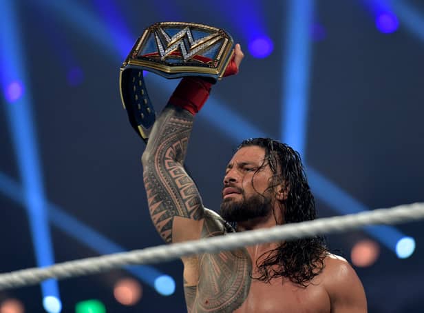 <p>30 men will be gunning for Roman Reigns’ Undisputed WWE CHampionship, hoping to win the Royal Rumble match and a shot at the champ (Photo: Getty Images)</p>