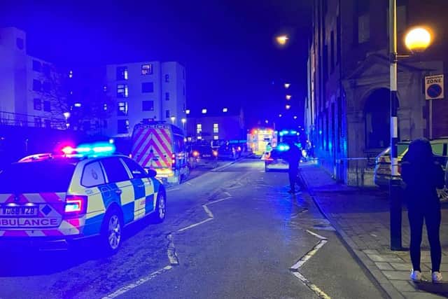 A man has been arrested after a child was hit by a motorbike in Bristol (Photo credit: Joe Hillier)