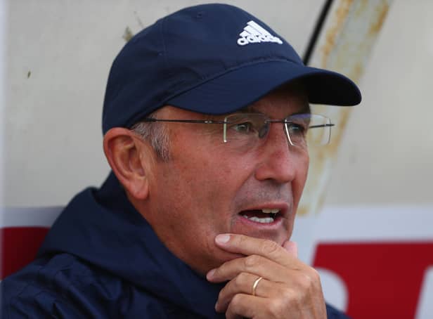 <p>Tony Pulis will not return to management after more than a two-year exile. (Photo by Michael Steele/Getty Images)</p>