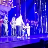 A pair of Cher superfans had their dreams come true after getting engaged on stage at the touring Cher show in Bristol.