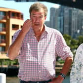 TV Presenters Jeremy Clarkson and James May. (Photo by Mike Flokis/Getty Images)