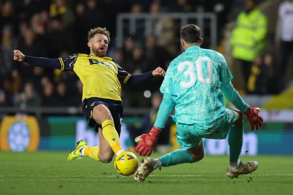 Matty Taylor played against Arsenal - but is now working under his former boss. (Photo by Richard Heathcote/Getty Images)