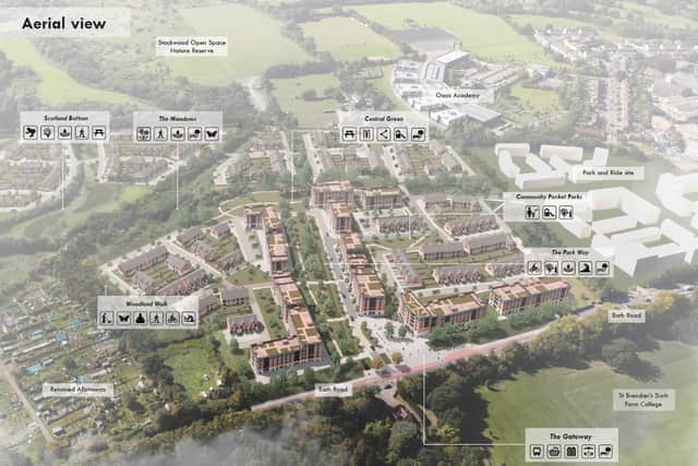 An indicative artists’ illustration of how Bellway’s plans for Brislington could look