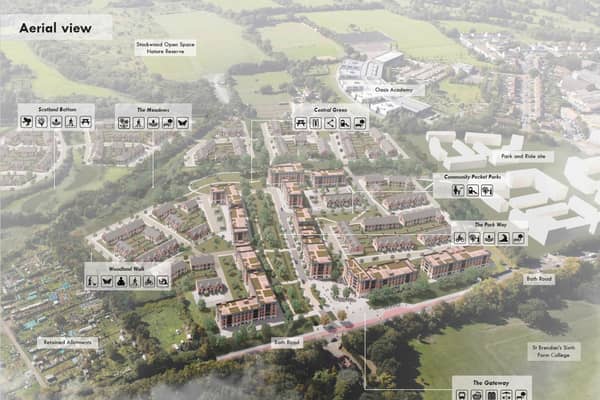 There are plans to build 555 on a 38-acre site in Brislington.