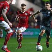 Bristol City hosted Manchester City at Ashton Gate in January 2018. (GEOFF CADDICK/AFP via Getty Images)