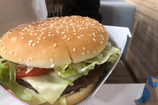 The Big Mac ordered by Bristol World during a visit to the Brislington restaurant