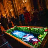 The Ophelia installation at St Mary Redcliffe Church (photo: Chris Cooper/ ShotAway/ www.ShotAway.com)