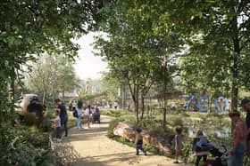 CGI images show how the zoo will be incorporated within Wild Place Project