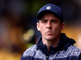 Joey Barton wants the 2022/23 season to be over now. (Image: Naomi Baker/Getty Images) 