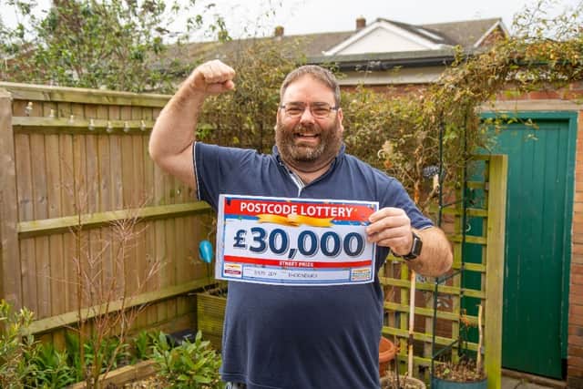 Richard Cahill was one of four neighbours in Thornbury to win the People’s Postcode Lottery.