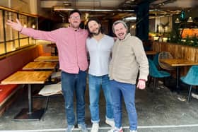 L-R (Rich West, Kit Carnell, Steve Cownie) - Chance & Counters, the board game bar/café group founded in Bristol, will open a new flagship site on Gloucester Road in Bristol in April 2023