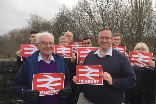 Henbury would be the final stop in the MetroWest 2 project, with an hourly passenger service to and from Bristol Temple Meads and Henbury, with stations at Ashley Down, North Filton and Henbury. Pictured are Henbury councillors Mark Weston and Chris Windows, who want the line to go further and turn into a loop back to Temple Meads with new stations at Horfield and Chittening.  