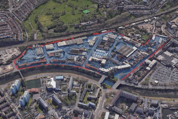 The area of south Bristol earmarked for major regeneration and 2,000 new homes