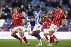 Matty James in action against Huddersfield