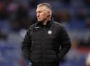 Nigel Pearson on the touchline for Huddersfield Town 0-0 Bristol City