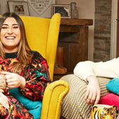 Sophie and Pete, from Blackpool, have revealed all - Credit: Channel 4 / Gogglebox
