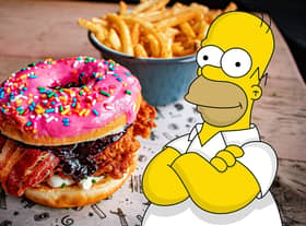 The Big Doh! Burger has been inspired by The Simpsons