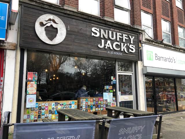 Snuffy Jack’s occupies a former stationery shop on Fishponds Road (photo: Mark Taylor)