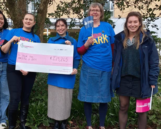 The Your Park team celebrates its £220k funding from The National Lottery Community Fund