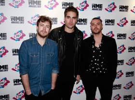 James Bourne, Charlie Simpson and Matt Willis of Busted. 