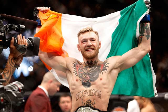 Conor McGregor’s links to the WWE have just got stronger following the UFC merger - Credit: Getty