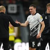 James Chester is a doubt for Derby County. (Photo by Michael Regan/Getty Images)