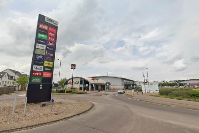 Imperial Retail Park in Hartcliffe features many different types of shops - but parking rules restrict motorists from returning within two hours