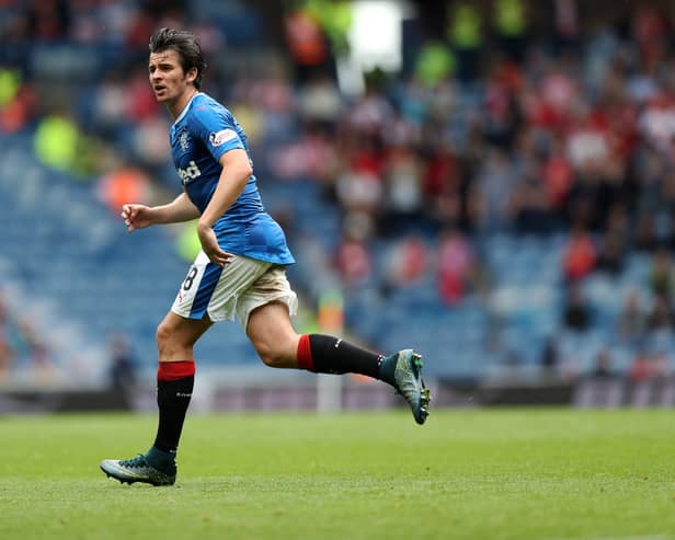 Joey Barton’s time with Rangers was brief. (Photo by Lynne Cameron/Getty Images)