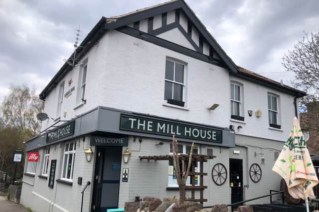 The Mill House in Stoke Bishop has two outside areas and it’s also dog-friendly