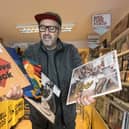 Iain Aitchison, owner of Longwell Records in Keynsham