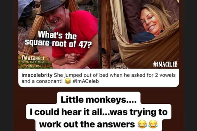Carol took to here Instagram to share the funny moment. (Photo Credit: Instagram/carolvorders)