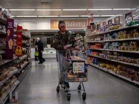 Sainsbury’s is still recommending that shoppers and staff wear face masks inside its stores (Photo: Getty Images)