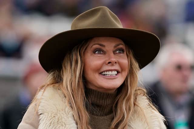 I’m A Celebrity viewers were left unimpressed with Carol Vorderman’s latest trail  ‘Tanks of Torment’ (Photo by Alan Crowhurst/Getty Images)