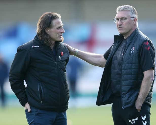 Gareth Ainsworth and Nigel Pearson have faced off before. (Photo by Paul Harding/Getty Images)
