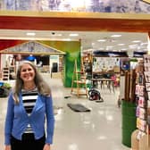 Project leader Jenny Foster inside Sparks, which opens in the old M&S store this weekend