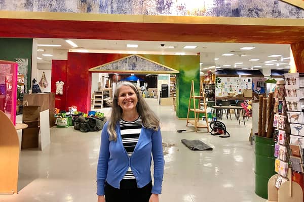 Project leader Jenny Foster inside Sparks, which opens in the old M&S store this weekend