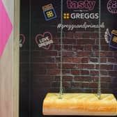 Watch out for the sausage roll swing - a feature of all Tasty by Greggs. 