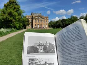 Here’s me holding the Walking around Bristol book with Kings Weston House in the background. Follow the walk with the pictures below: