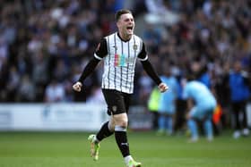 Macaulay Langstaff inspired Notts County to promotion. (Photo by Cameron Smith/Getty Images)