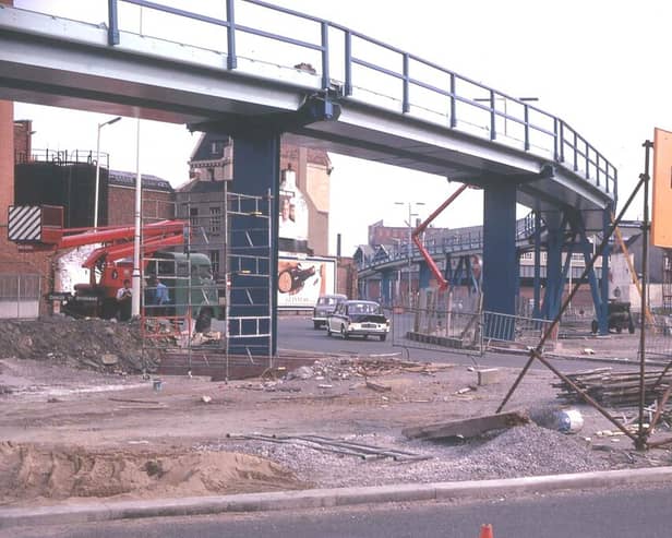 In the 1967 work started on the flyover at Temple Meads, which was initially intended to be only a temporary structure - but, as we know, stayed up for more than three decades.