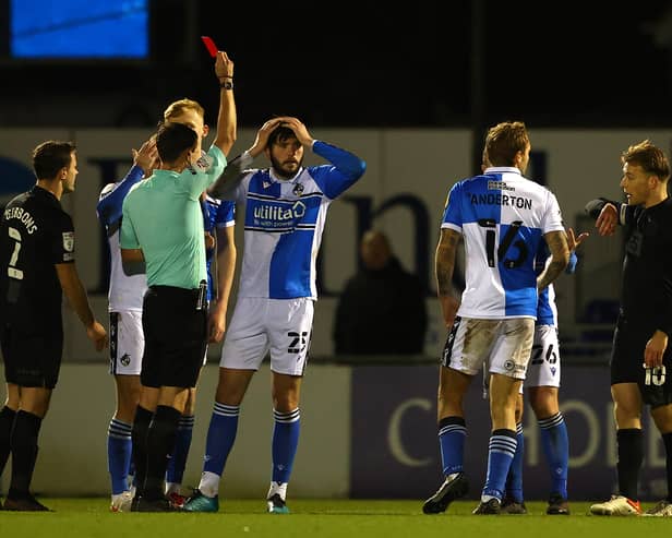 Cian Harries only left Bristol Rovers last summer. (Photo by Michael Steele/Getty Images)
