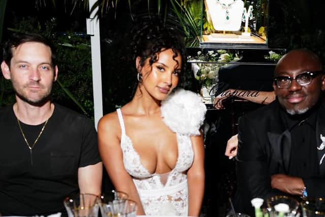 Maya Jama drives fans wild as she’s spotted with Spiderman’s Tobey Maguire at Cannes event. (Photo Credit: Instagram/mayajama)