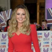 Carol Vorderman has given a glimpse behind the scenes of her upcoming appearance on the BBC. (Photo: Getty Images)