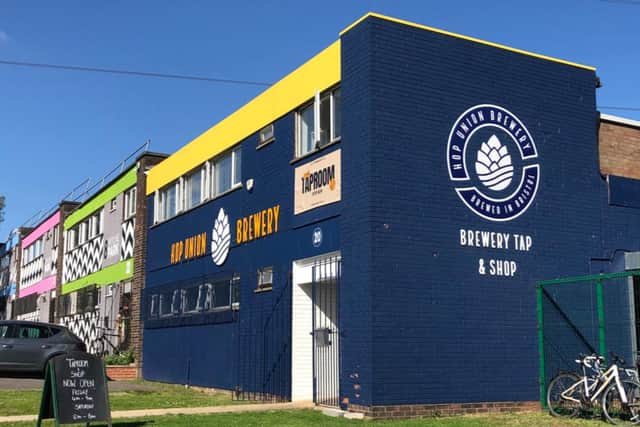 Hop Union Brewery in Brislington is a task to find - but completely worth it
